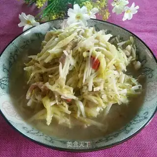 Garlic fried meat