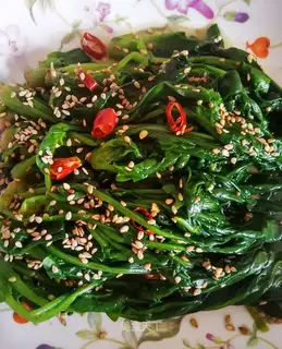 Sesame spinach
