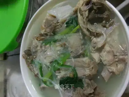 Duck rack soup