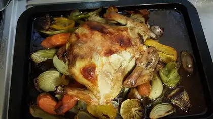 Roast chicken