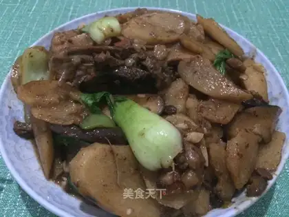 ♪ Puffy mushroom chicken ♪