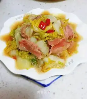 Ham fried doll food