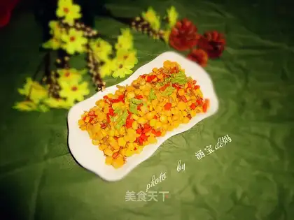 Measles fried corn