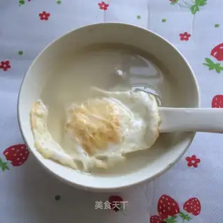 Squid egg soup