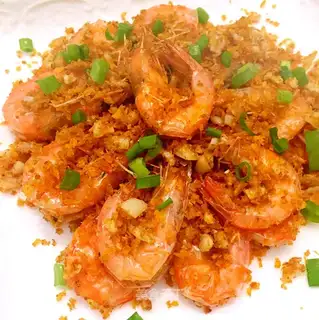 Shrimp from the pond