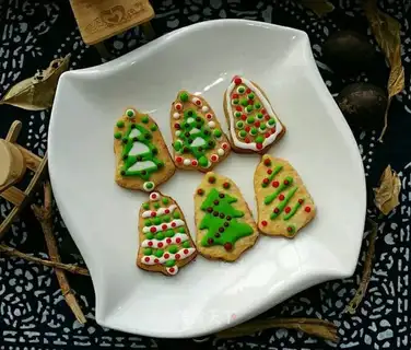 Christmas lemon cookies