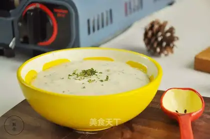 Butter mushroom soup