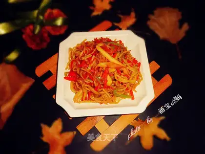 Apricot noodle