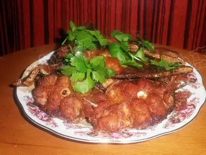 Home-cooked smoked fish