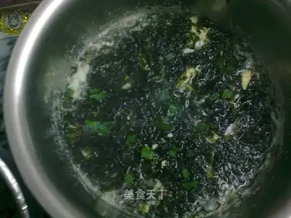 seaweed egg soup