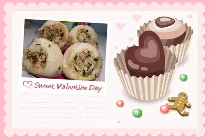 scallion fragrant steamed buns