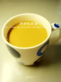 Homemade milk tea