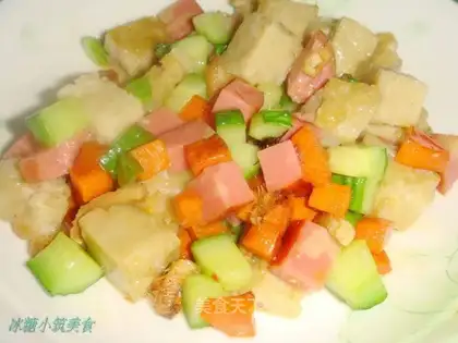 stir-fried gluten