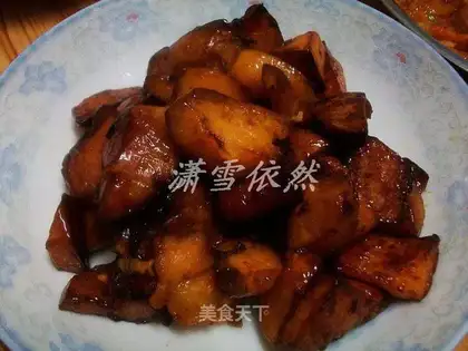 Caramel sweet potato