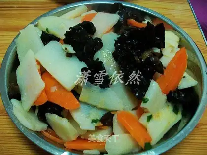 fungus and yam