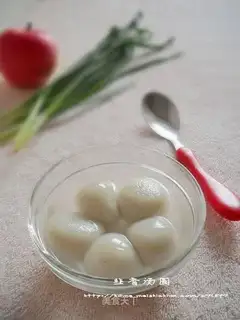 Leuc-flavored glutinous rice balls