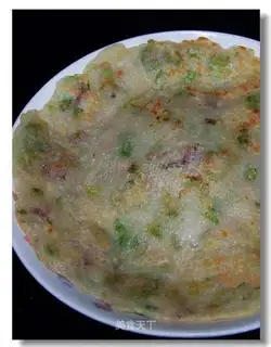 Bean dregs sausage cake