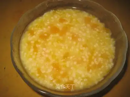 Pumpkin millet porridge