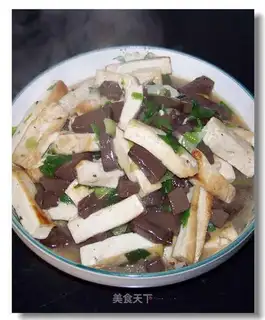 Two-color tofu
