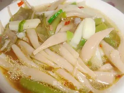 Oat noodle fish