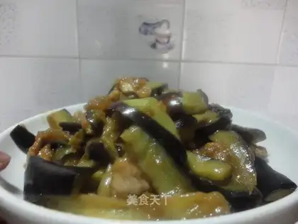 Minced pork and eggplant