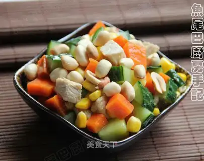 stir-fried three dices