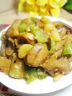Non-fried version of three delicacies