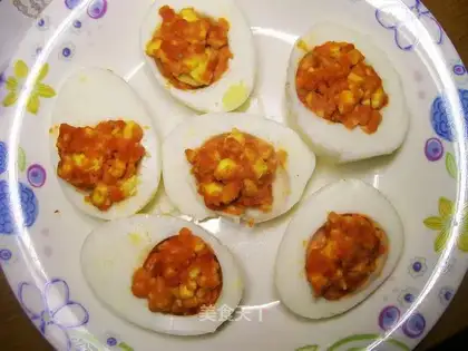 Garlic eggs