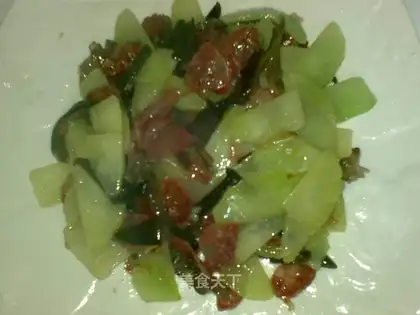 stir-fried three-spice slices