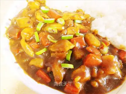chicken curry and rice