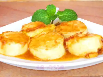 Japanese tofu in oyster sauce