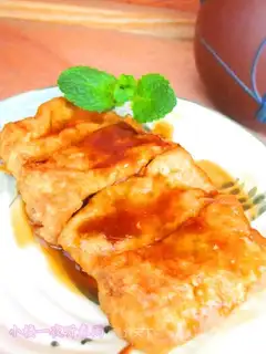 Braised tofu in oyster sauce