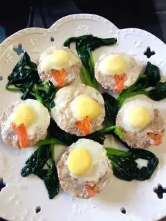 Creative shrimp cake