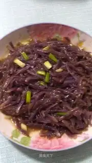 Cracked purple potatoes