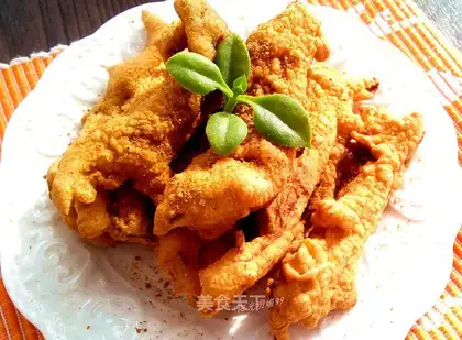 Fried mushrooms