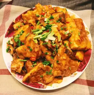 Tofu mushrooms