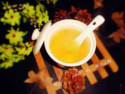 Red potato corn scum, rice porridge