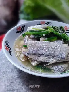 Fish soup onions