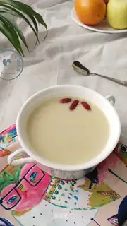 A little rice paste with red dates