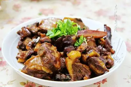 Red lamb chops