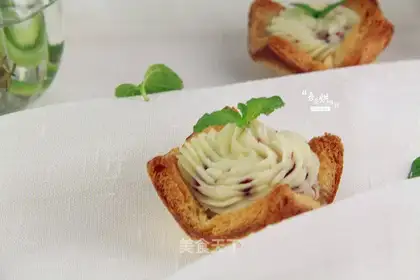 Cranberry cream mashed potatoes
