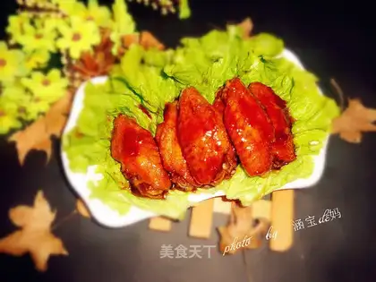 Coke chicken wings