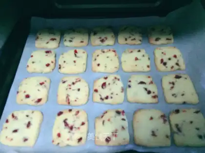 Cranberry cookies