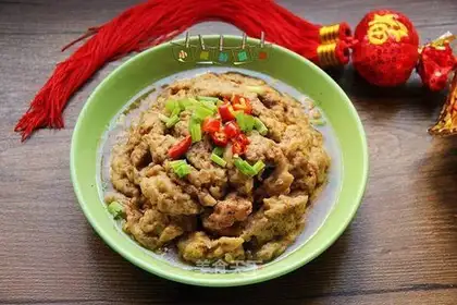Scrambling bowl