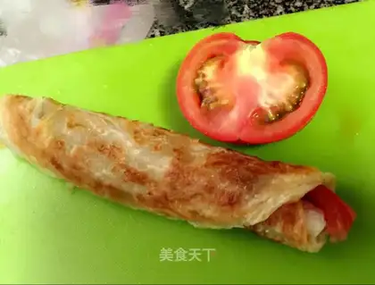 Hand grab cake