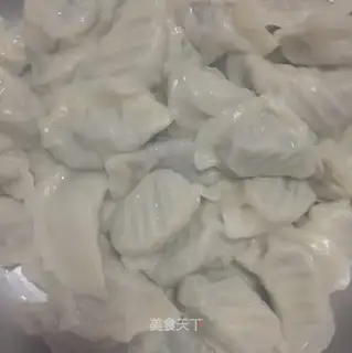 Big pickles, egg dumplings