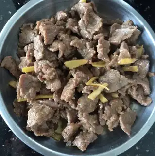Fried beef