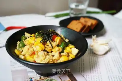 Corn eggs