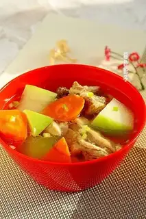 Double radish broth