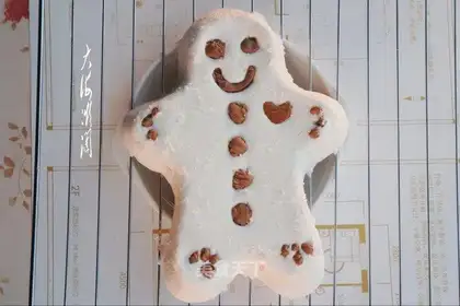 Snowman cake
